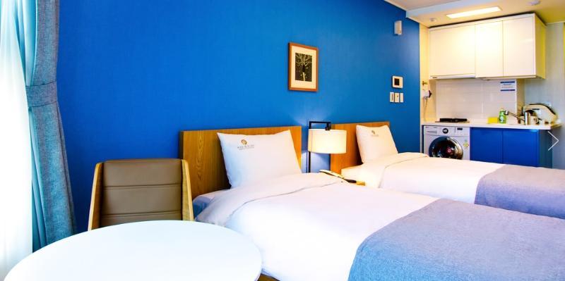 בוסאן Plea De Blanc Hotel & Residence מראה חיצוני תמונה