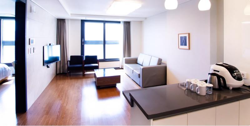 בוסאן Plea De Blanc Hotel & Residence מראה חיצוני תמונה